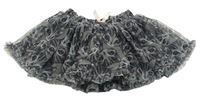 Šedá tutu sukně s kočičkami H&M