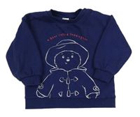 Tmavomodrá mikina s Paddingtonem