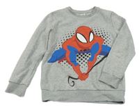 Šedá mikina se Spidermanem C&A