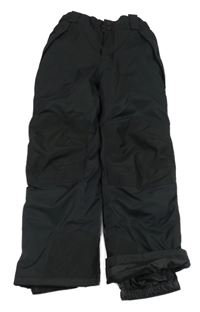 Černé šusťákové funkční oteplovačky Mountain Warehouse