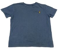 Tmavomodré tričko s logem Next