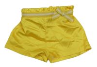 Žluté kraťasy s mašlí 