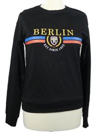 Dámské černé mikinotriko s logem H&M