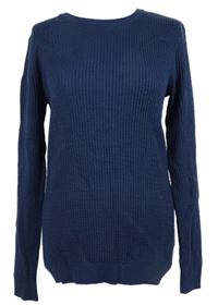 Pánský tmavomodrý svetr Peacocks 