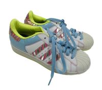 Dámské bílo-barevné tenisky s pruhy Adidas vel. 40