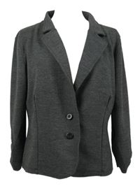 Dámské tmavošedé teplákové sako Zero 