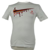 Pánské bílé tričko s logem Nike 