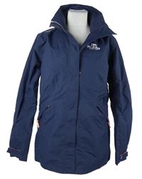 Dámská tmavomodrá šusťáková outdoorová jarní bunda Tribord 