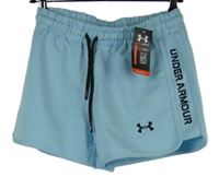 Nové - Dámské světlemodré teplákové kraťasy s logem Under Armour 