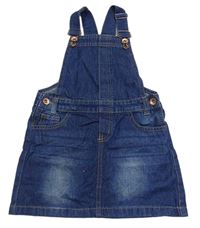 Tmavomodré riflové laclové šaty Denim Co.