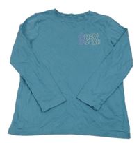 Modré triko s nápisem George