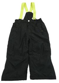 Černé šusťákové oteplovačky Kiki&Koko