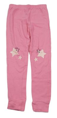 Růžové spodní kalhoty s hvězdičkami Kiki&Koko