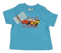 Nové - modré tričko s autem Disney