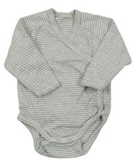 Bílo-šedé pruhované zavinovací body 
