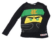 Černé triko s ninjou H&M