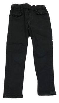 Černé slim fit rifle Mng