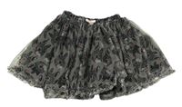 Šedá tylová sukně se zajíčky H&M