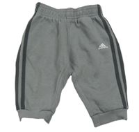Šedé tepláky Adidas