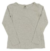 Světlešedé triko H&M