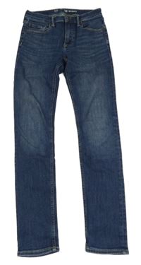 Tmavomodré skinny rifle GAP