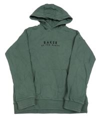 Khaki mikina s kapucí Baker