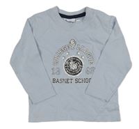 Světlermodré triko s potiskem Impidimpi