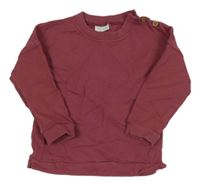 Tmavorůžová mikina Next