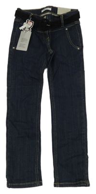 Nové - Tmavomodré rifle s páskem Dedipetto