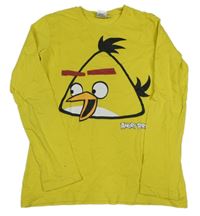 Žluté triko s Angry birds