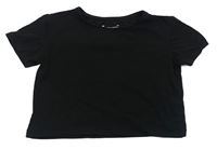 Černé crop tričko Primark