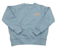 Světlemodrá mikina s nápisem Vonrike 