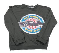 Šedá mikina Hot Wheels