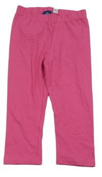 Růžové capri legíny 