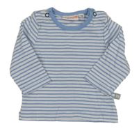 Světlemodro-bílé pruhované triko Liegelind 