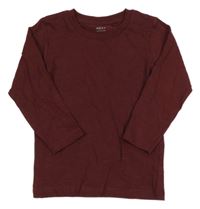 Mahagonové triko Next