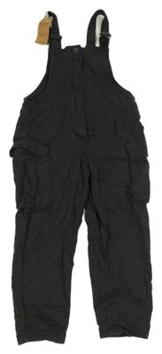 Nové - Tmavošedé plátěné lacláče s kapsami Next 