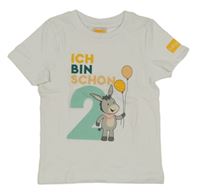 Bílé tričko s potiskem Babywelt