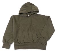 Khaki mikina s klokankou a kapucí Y.F.K.