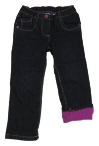 Černé thermo rifle s výšivkou lupilu