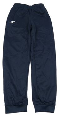 Tmavomodré sportovní tepláky Kappa