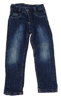 Tmavomodré rifle s logem G-STAR