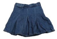 Modrá riflová sukně Next