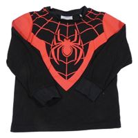 Černo-červené mikinotriko s pavoukem - Spider-man C&A