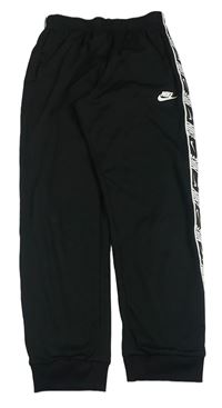 Černé sportovní funkční tepláky s logem Nike
