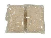 Nové - 2x béžové chlupaté potítko