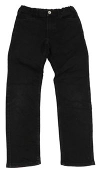 Černé slim fit rifle H&M