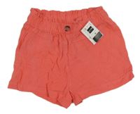 Nové - Korálové mušelínové kraťasy Dunnes