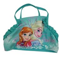 Zelená plavková lambáda s Frozen Disney
