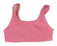 Neonově růžová žebrovaná plavková lambáda Primark